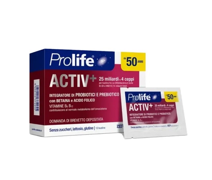 Prolife Activ + Integratore Di Probiotici E Prebiotico 10 Bustine - Immagine 4